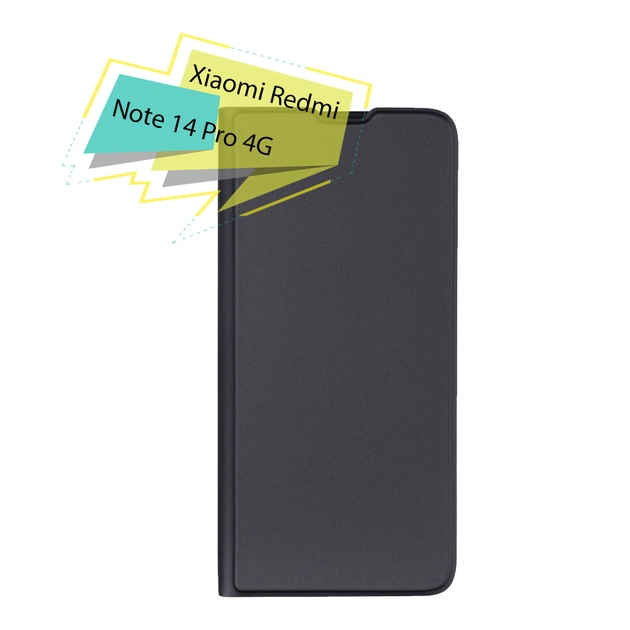 Чохол до мобільного телефона BeCover Exclusive New Style Xiaomi Redmi Note 14 Pro 4G Black (713325) - зображення 1