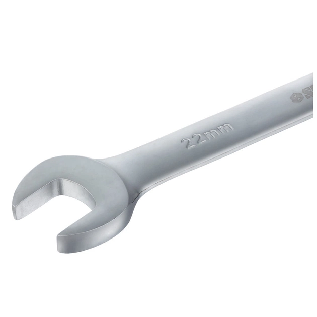 Ключ Sigma ріжково-накидний з тріскачкою 22мм CrV polished (6022221) - picture 4
