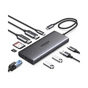 Концентратор Ugreen USB-C 2xHDMI 8K30Hz/4K60Hz + 3xUSB 3.2 + 2xUSB-C 3.2 + RJ45 + SD/TF + PD 100W (15534) - уменьшенное изображение 3