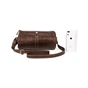 Сумка Vintage Чоловіча Коричнева (14694) - зменшене зображення 9