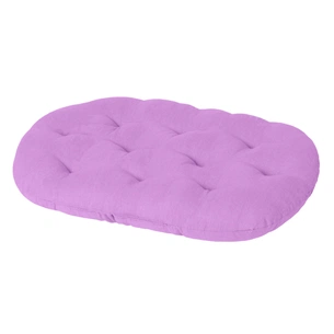 Матрац для тварин Teremok овальний M 55х45х7 см фіолетовий (41049) зображення 1