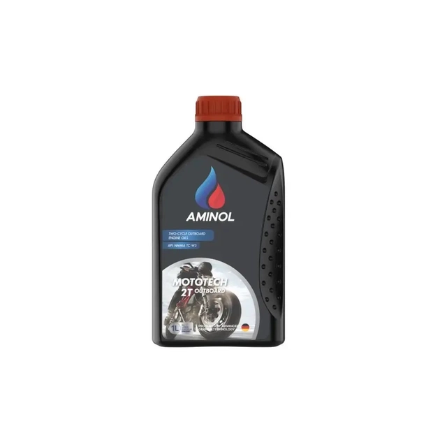 Моторное масло Aminol Mototech 2T Red 1л (AM148735) - изображение 1