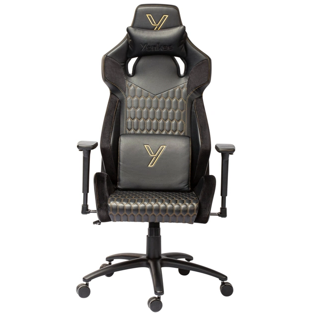 Крісло ігрове YENKEE YGC 110GD ONYX Black (63000052) - зображення 1