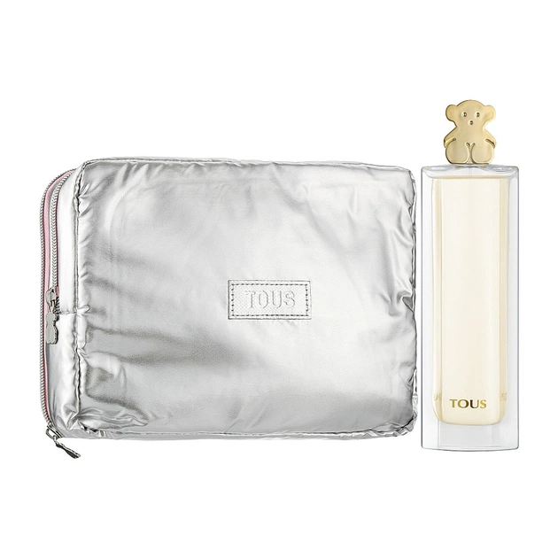 Набір косметики Tous Gold парфумована вода 90 мл + косметичка (8436603330657) - picture 2