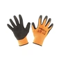 Захисні рукавички Neo Tools латексне покриття, поліестер, р.9, помаранчевий (97-641-9) - зменшене зображення 1