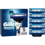 Змінні касети Gillette Mach3 Turbo 5 шт. (7702018552344) - уменьшенное изображение 1