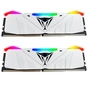 Модуль пам'яті для комп'ютера DDR4 16GB (2x8GB) 2666 MHz Viper RGB White Patriot (PVR416G266C5KW) - зменшене зображення 1