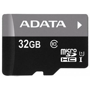 Карта пам'яті ADATA 32GB microSD class 10 UHS-I (AUSDH32GUICL10) зображення 1