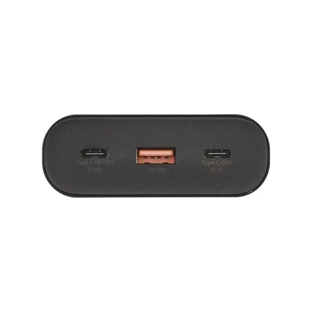 Батарея універсальна EMOS 27000mAh NTBF30, 100W, Pass-through, black (B0561B) - зображення 4