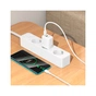 Зарядное устройство BOROFONE BN27 Fuente 1xUSB-C PD20W + 1xUSB QC3.0 + cable USB-C to USB-C White (6941991120282) - уменьшенное изображение 9