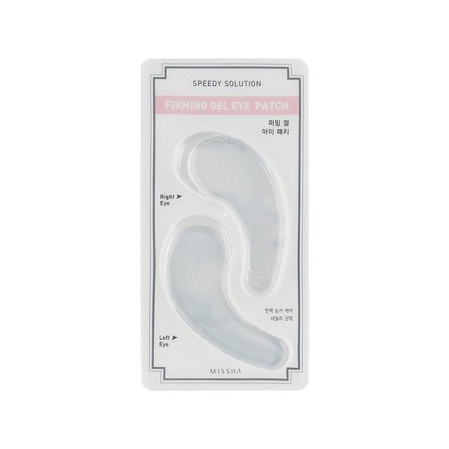 Патчі під очі Missha Speedy Solution Firming Gel Eye Patch 2 шт. (8806185764421) - picture 1