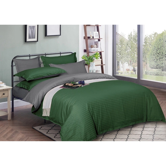 Підковдра MirSon Satin Stripe 30-0017 + 30-0011 Damir 175х210 см (2200005262634) - зображення 1