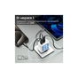 Зарядний пристрій Promate powerport-45 2xUSB-C PD + USB-A QC 45W White (powerport-45.white) - зменшене зображення 3