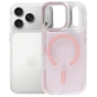 Чохол до мобільного телефона BeCover FIBRA Star Shine MagSafe Apple iPhone 17 Pro Light Pink (715428) - зменшене зображення 1