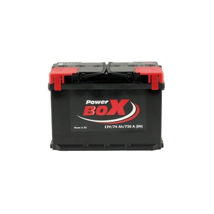 Акумулятор автомобільний PowerBox 74 Аh/12V А1 Euro (SLF074-00) зображення 1