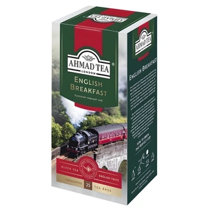 Чай Ahmad Tea Английский к завтраку 25х2 г (54881005906) изображение 1