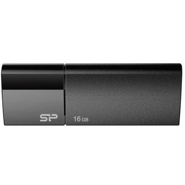 USB флеш накопичувач Silicon Power 16GB Ultima U05 Black USB 2.0 (SP016GBUF2U05N1K) - зображення 1