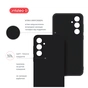 Чохол до мобільного телефона Intaleo SoftShell Samsung Galaxy A35 Black (1283126592058) - зменшене зображення 5