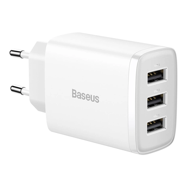 Зарядное устройство Baseus White (CCXJ020102) - изображение 1