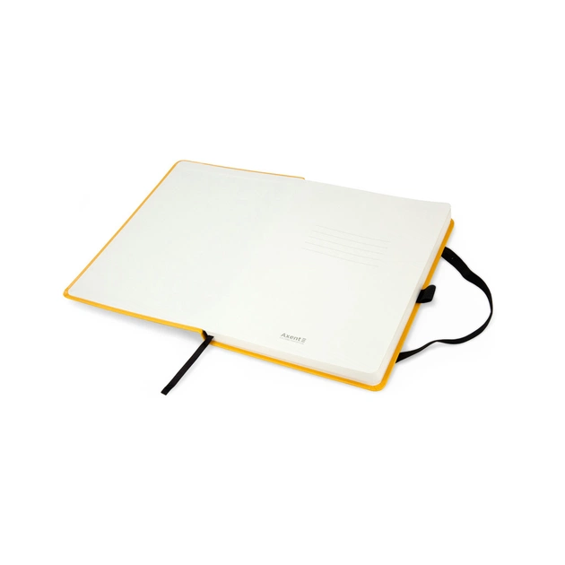 Блокнот Axent Partner Prime 145х210 мм A5 96 аркушів у клітинка Жовтий (8305-08-A) - зображення 4