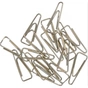 Скріпки канцелярські Buromax 25мм, nickel-plated, triangular, 100шт (BM.5007) - уменьшенное изображение 2