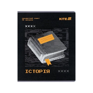 Зошит Kite предметний Techno 48 аркуші, клітинка, історія (K25-240-4) зображення 1