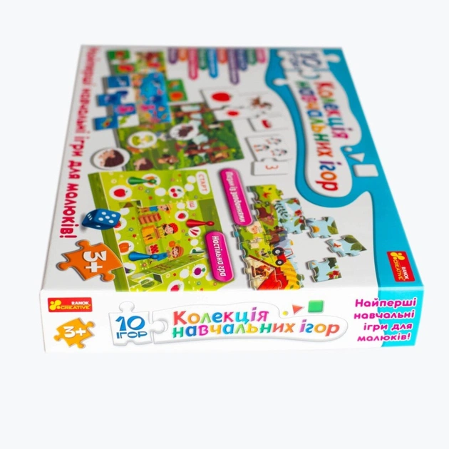 Настільна гра Ранок 10 ІГР. Колекція навчальних ігр (4823076278922) - изображение 3