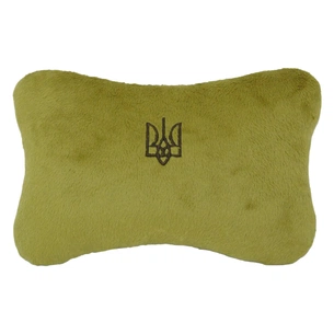 М'яка іграшка Tigres Підголовник - подушка Тризуб хакі (ПД-0460) зображення 1