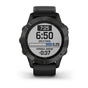Смарт-годинник Garmin Fenix 6 Pro Sapphire Carbon Grey DLC with Black Band (010-02158-11/10) - зменшене зображення 2