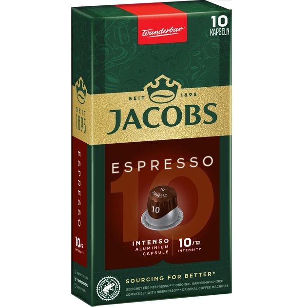 Кофе в капсулах Jacobs Espresso 10 Intenso 10 шт - изображение 4