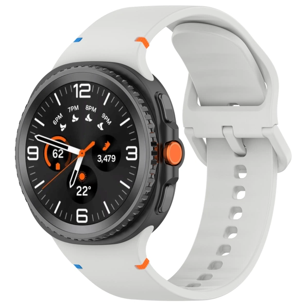 Ремінець до смарт-годинника Armorstandart Samsung Galaxy Watch 8 / 8 Classic (22x132 mm) Light Grey (ARM86871) - picture 1