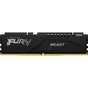 Модуль пам'яті для комп'ютера DDR5 8GB 6000 MHz Beast Black Kingston Fury (ex.HyperX) (KF560C40BB-8) - зменшене зображення 1