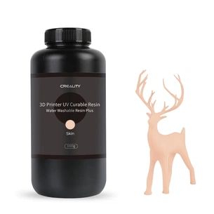 Фотополімерна смола Creality Resin, Water Washable Plus 1кг, body (3302010042) зображення 1