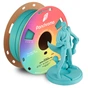 Пластик для 3D-принтера Polymaker PLA PANCHROMA SATIN 1,75mm 1kg TEAL (CA05006) - зменшене зображення 3