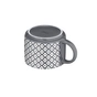 Чашка Ardesto Weaving E, 330мл, порцеляна, біло-чорний (AR3473E) - зменшене зображення 5