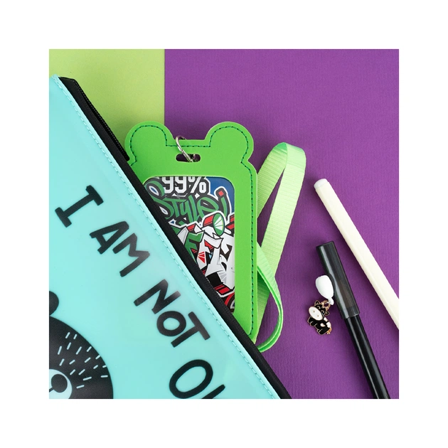 Бейдж Kite вертикальний на шнурку, зелений (K24-296-2) - picture 6