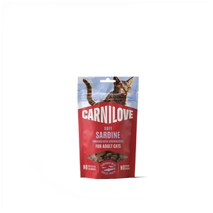 Ласощі для котів Carnilove Soft Snack Sardine with Strawberry 50 г (8595602582556) зображення 1