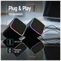 Акустична система ColorWay Cubix 2.0 RGB USB Black (CW-SPU05BK) - зменшене зображення 8