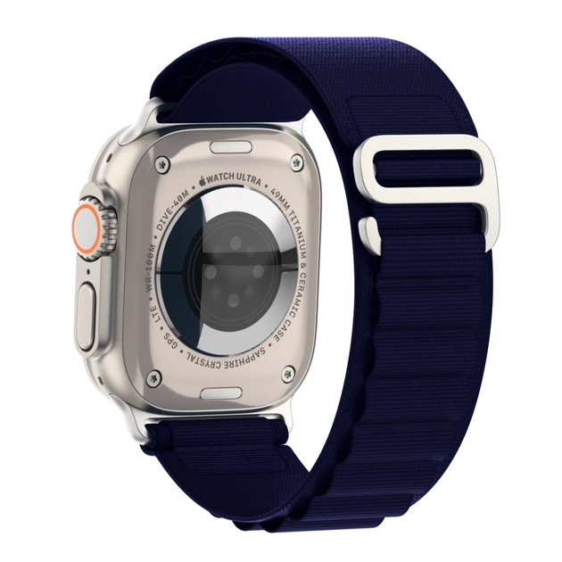 Ремінець до смарт-годинника Armorstandart Alpina Band для Apple Watch 49/46/45/44/42 (Series 1-3) Dark Blue (ARM74200) - picture 5