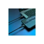 Дата кабель USB 2.0 AM to Lightning 1.2m 2.4A nylon light indicator U93 black HOCO (6931474732132) - зменшене зображення 5