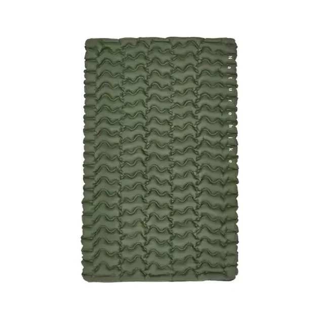 Матрац надувний Naturehike CNK2550WS019, 200х125х6.5 см, зелений, із мішком для надування (6977465869593) - picture 1