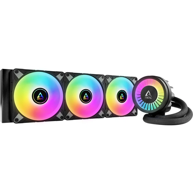 Система рідинного охолодження Arctic Liquid Freezer III - 360 A-RGB Black (ACFRE00144A) - изображение 1