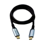 Дата кабель USB-C to USB-C 1.0m 10Gbps 100W black Ultra (UC107-0100) - зменшене зображення 1