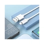 Дата кабель USB 2.0 AM to Lightning 1.0m Magic silicone X87 white HOCO (6931474783202) - уменьшенное изображение 4