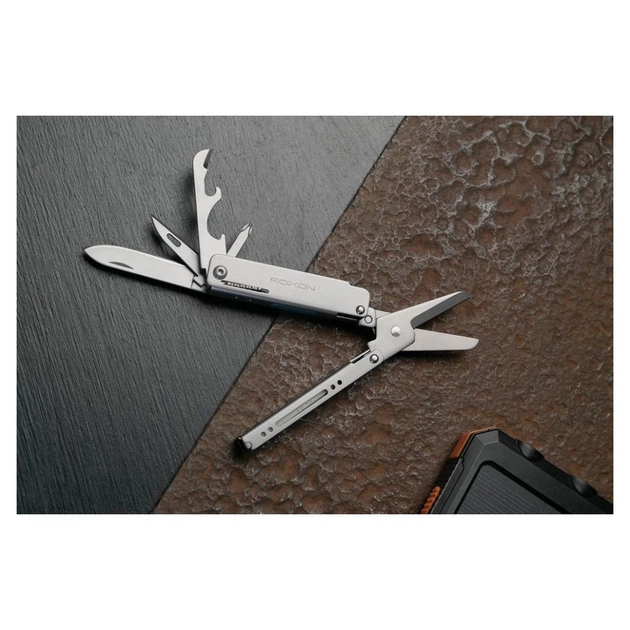 Мультитул Roxon зі змінними бітами Grey (M3) - picture 11