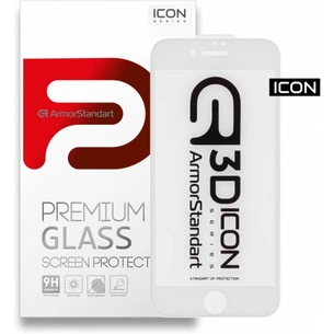 Скло захисне Armorstandart Icon 3D Apple iPhone 8 Plus/7 Plus White (ARM55983-GI3D-WT) зображення 1