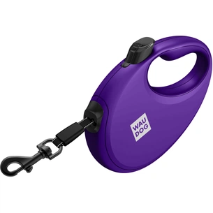 Повідець для собак WAUDOG R-leash з контейнером для пакетів S до 12 кг 3 м фіолетовий (26279) изображение 1