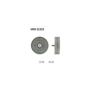 Ролик натягувача ременя SKF VKM 31315 зображення 1