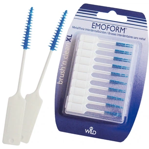 Щітки для міжзубних проміжків Dr. Wild Emoform Brush'n clean XL безметалеві 20 шт. (7611841139809) зображення 1