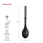 Ложка кухарська KitchenAid Coreline для сервіровки, 34 см, сіра (KAS003OHCGG) - уменьшенное изображение 4